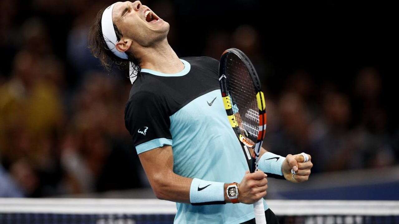 ¿Nostalgia de Nadal?: el vídeo de la remontada que protagonizó en París-Bercy, el último Masters 1.000 del curso que arranca ahora