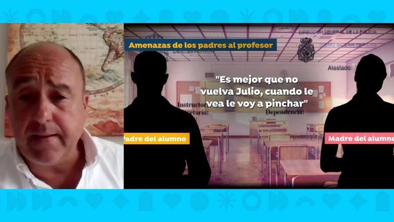 Un profesor denuncia amenazas de los padres de un alumno: 