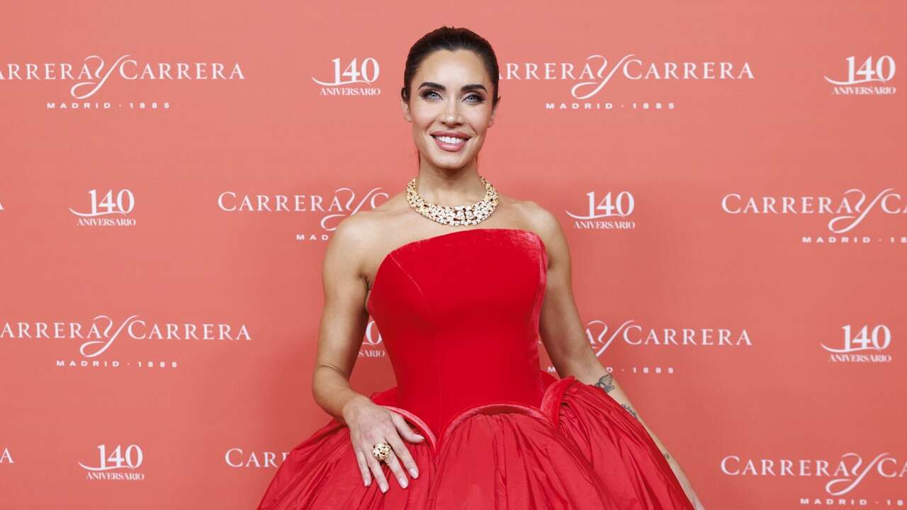 Pilar Rubio deslumbra como una diva de Hollywood con este espectacular vestido rojo de firma española