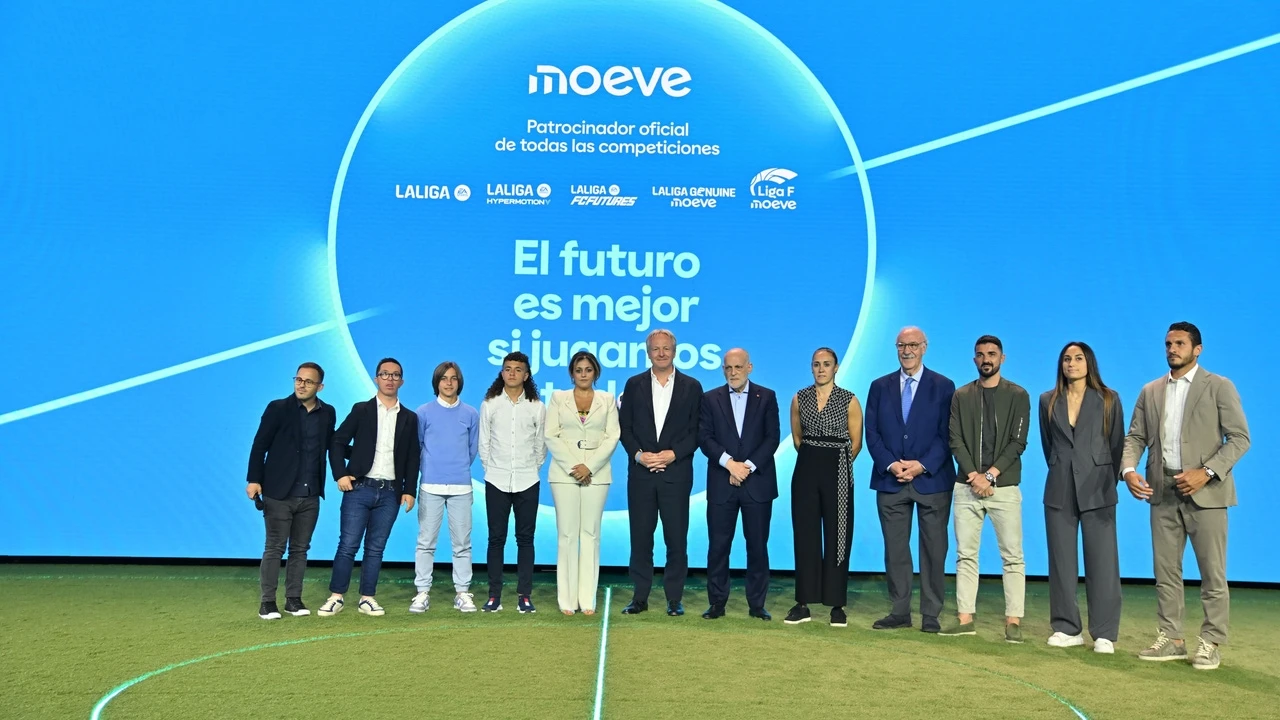 Moeve patrocinará por primera vez en su historia todas las competiciones de LALIGA y Liga F