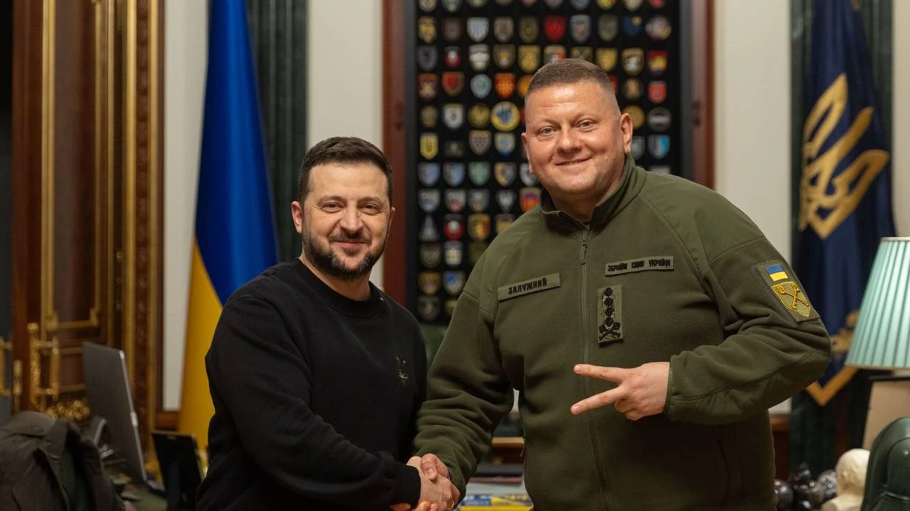 Zelenski designa al ex jefe del Ejército Zaluzhni como embajador en el Reino Unido