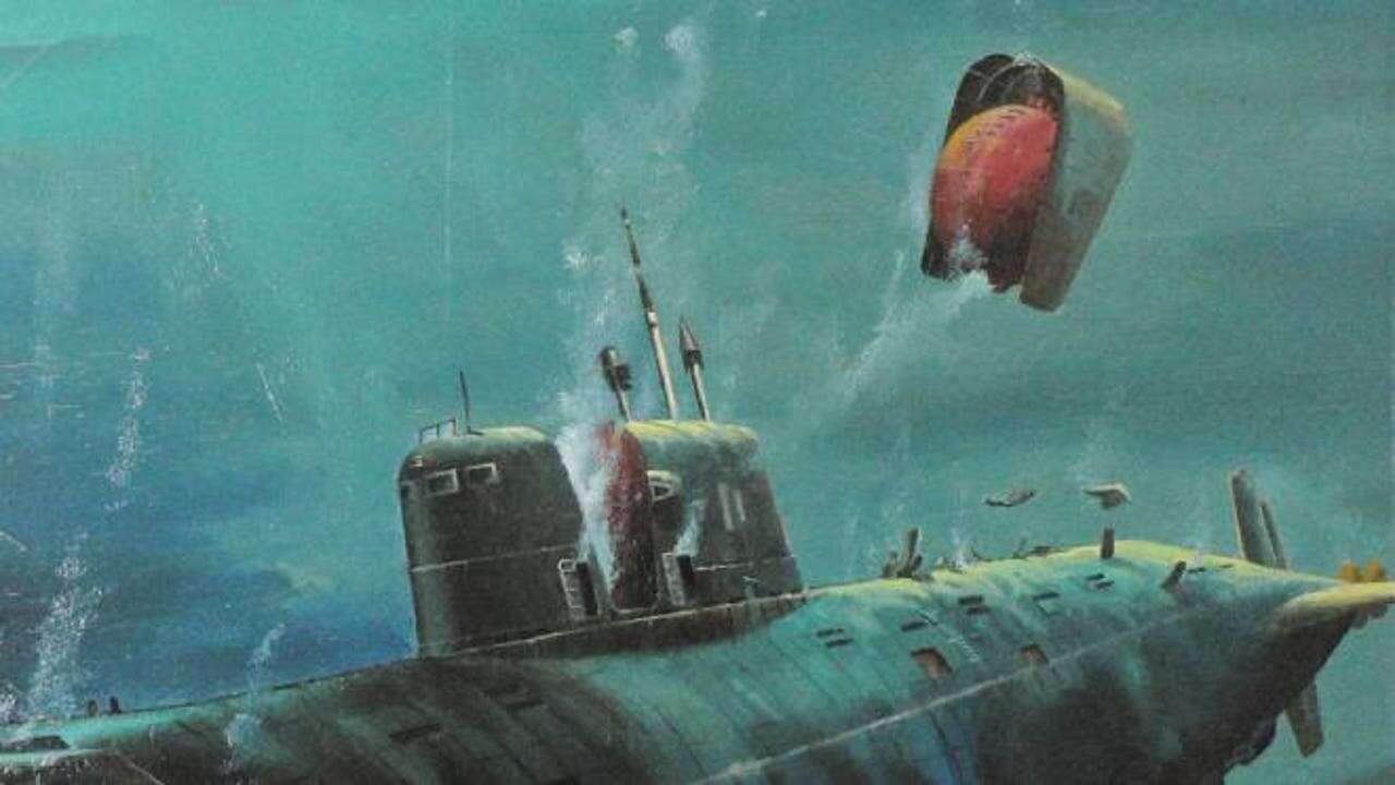 'Joven Comunista', el supersubmarino soviético de titanio que provocó la muerte de 42 marinos