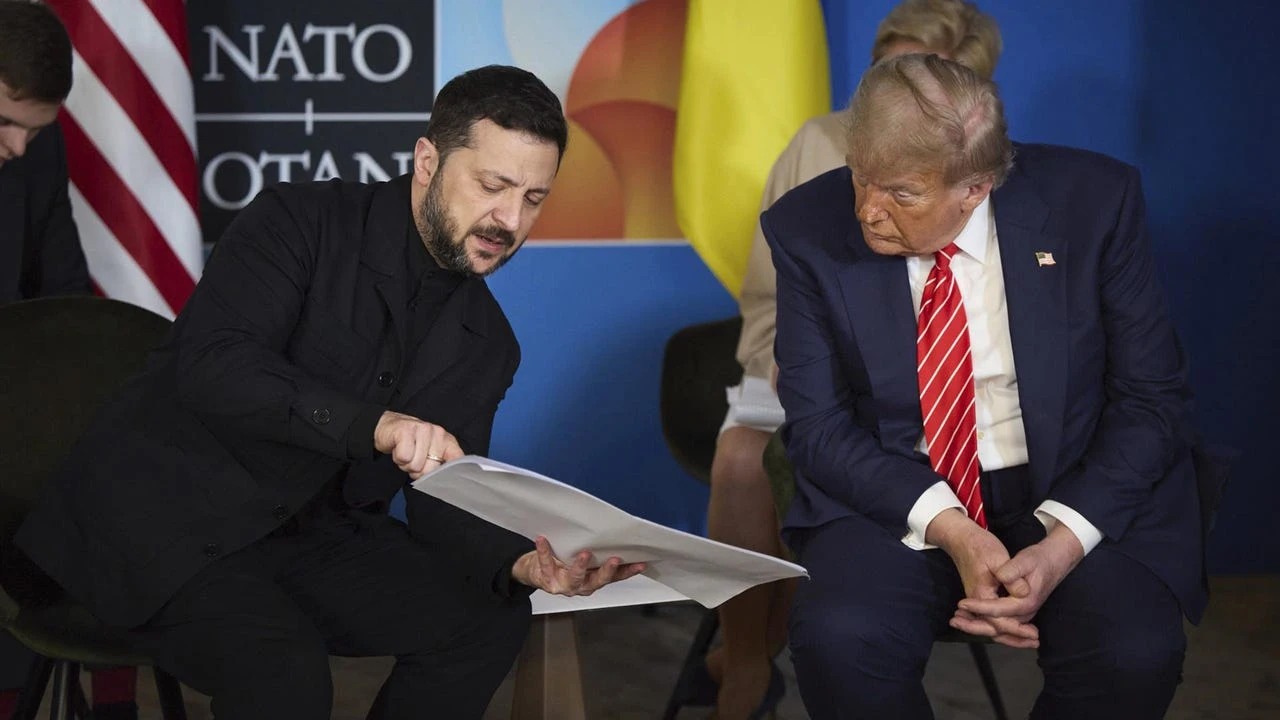 Zelenski tras hablar con Trump sobre la imposición de sanciones a Rusia: 