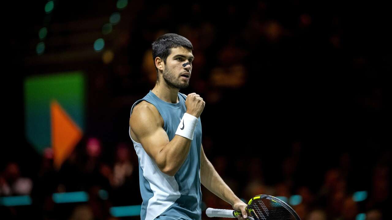 Horario y dónde ver por tv hoy el Alcaraz-Pedro Martínez de cuartos de final del torneo de Róterdam