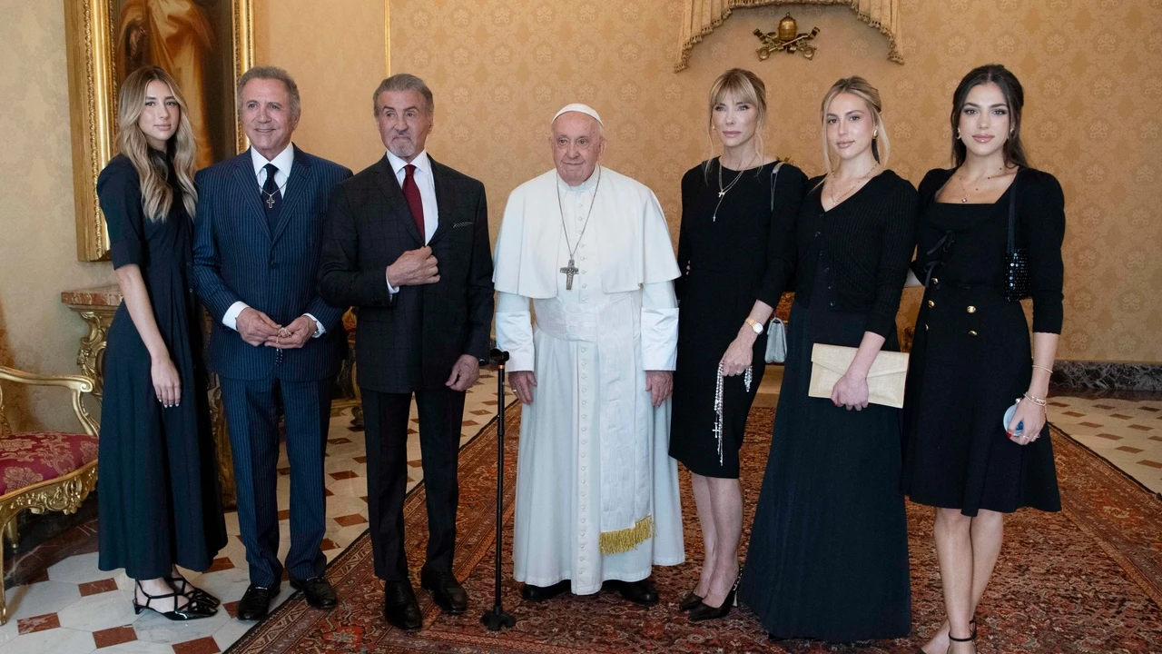Desde Yolanda Díaz hasta Sylvester Stallone: estos son las personalidades con las que se reunió el Papa antes de morir