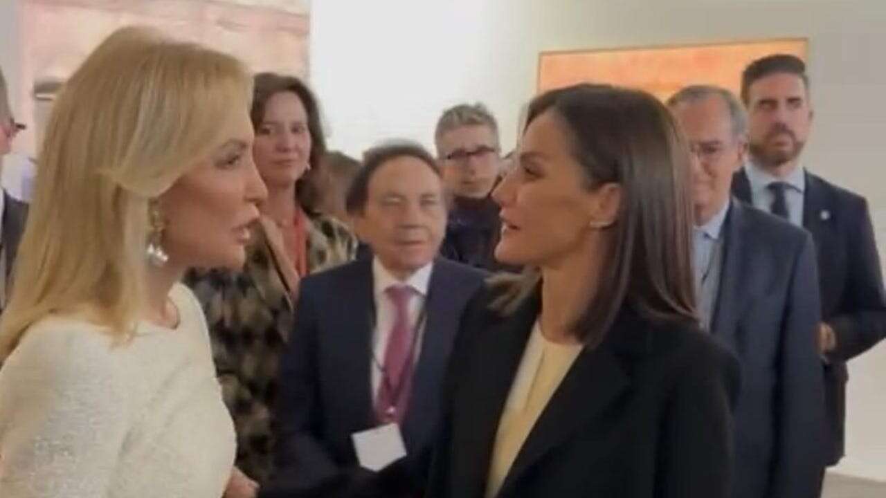 Carmen Lomana desvela qué le dijo la Reina Letizia en ARCO: 