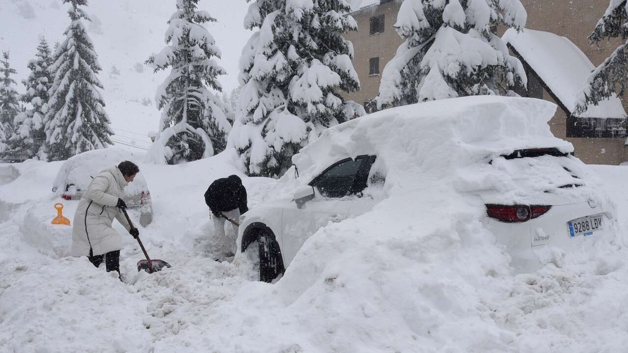 Alerta de la AEMET por una masa de aire polar que traerá frío y nieve a todas estas zonas de España