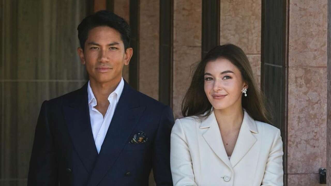 El príncipe Abdul Mateen y la princesa Anisha de Brunei, primer aniversario de boda en Florencia