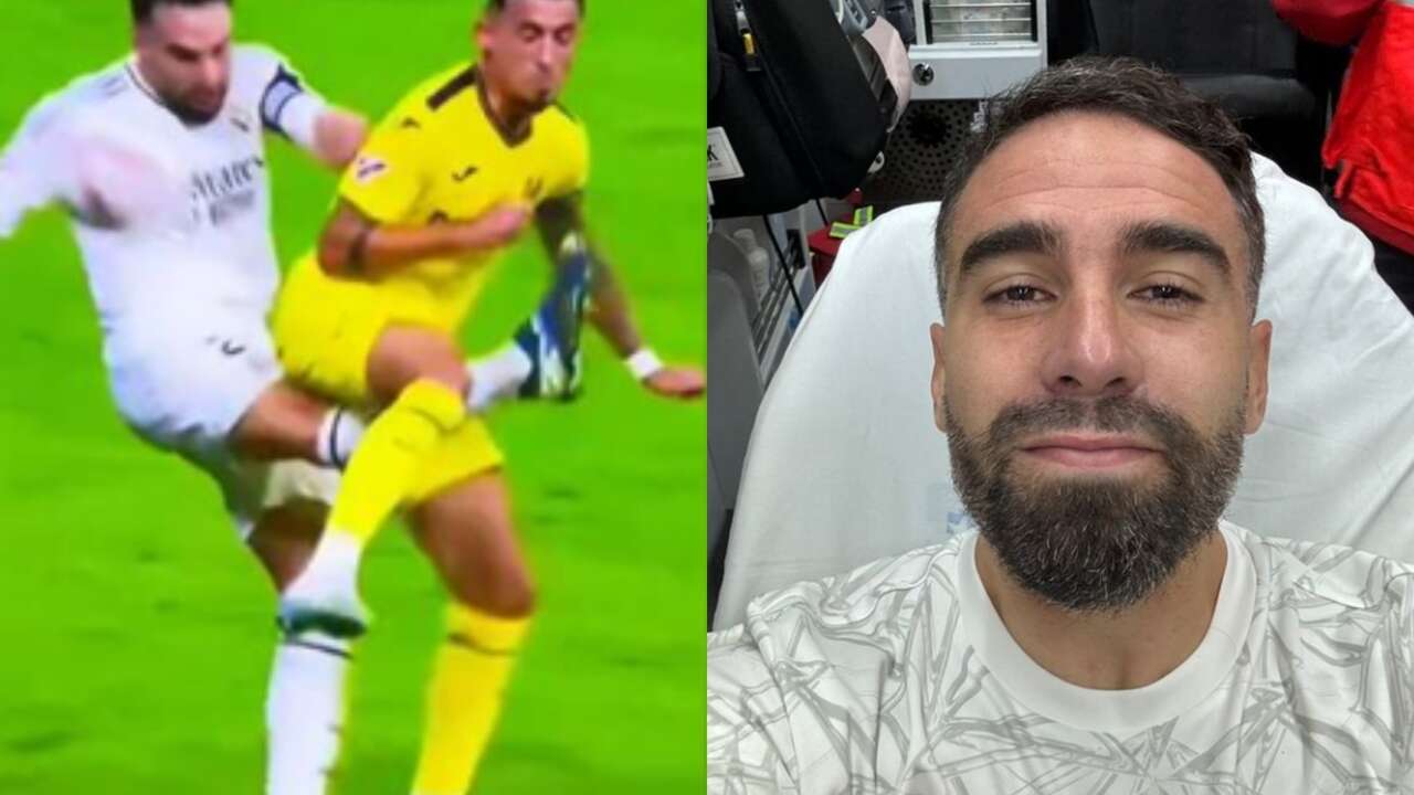 Dani Carvajal confirma una lesión grave de ligamento cruzado: 