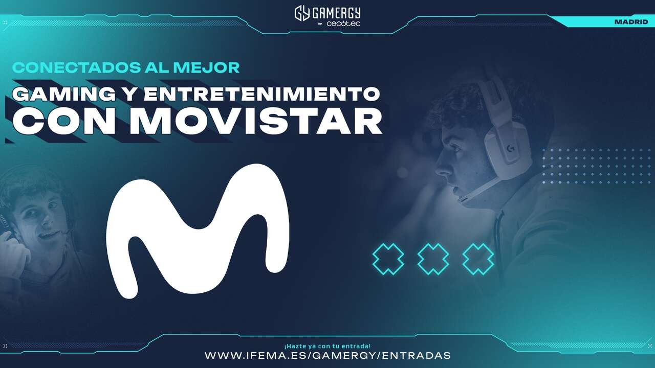 Movistar y GAMERGY by Cecotec, conectados para el mayor evento de gaming y entretenimiento inmersivo de España