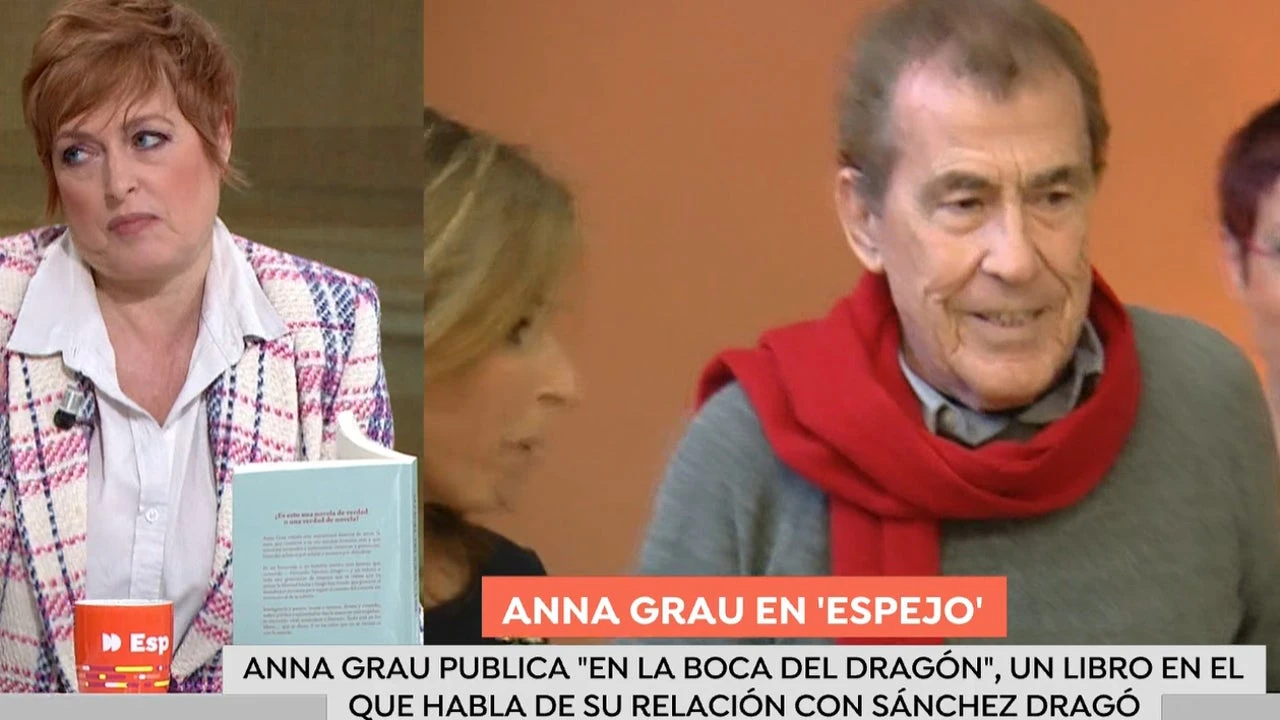 Anna Grau denuncia en 'Espejo Público' insultos por su relación con Sánchez Dragó: 
