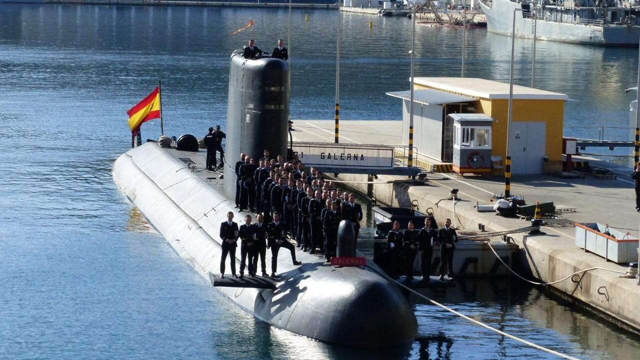 La Armada refuerza la seguridad en el Mediterráneo con un submarino y una fragata