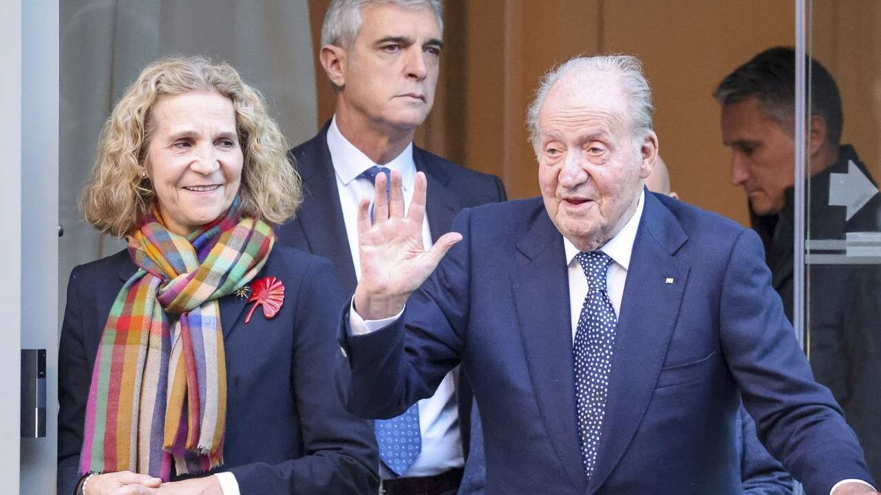 La sentida respuesta de la Infanta Elena cuando le preguntan por Don Juan Carlos: 