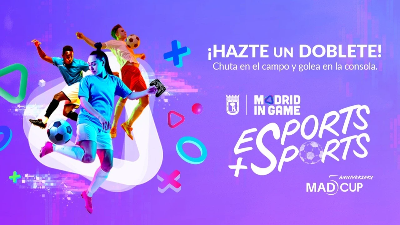 Madrid in Game y MADCUP 2025 se alían para la tercera edición de ‘Esports + Sports’