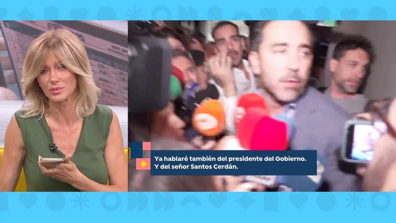 Víctor de Aldama justifica en 'Espejo Público' su encontronazo con Leire Díez: 