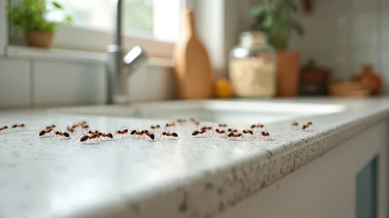 Di adiós a las hormigas en tu cocina: el truco casero que arrasa en los hogares españoles