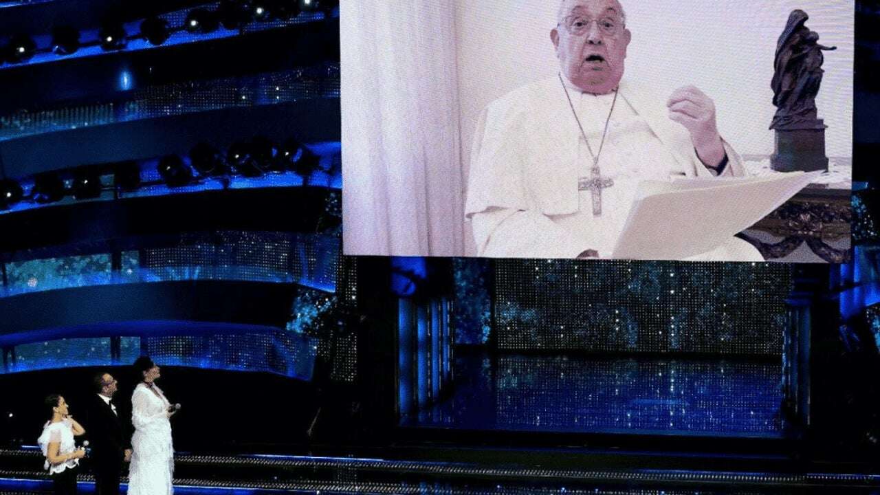 El Papa Francisco sorprende en San Remo y deja la mejor 'propuesta musical'