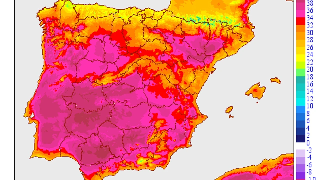 Alerta por calor en España: estas son las zonas que superarán los 40 grados