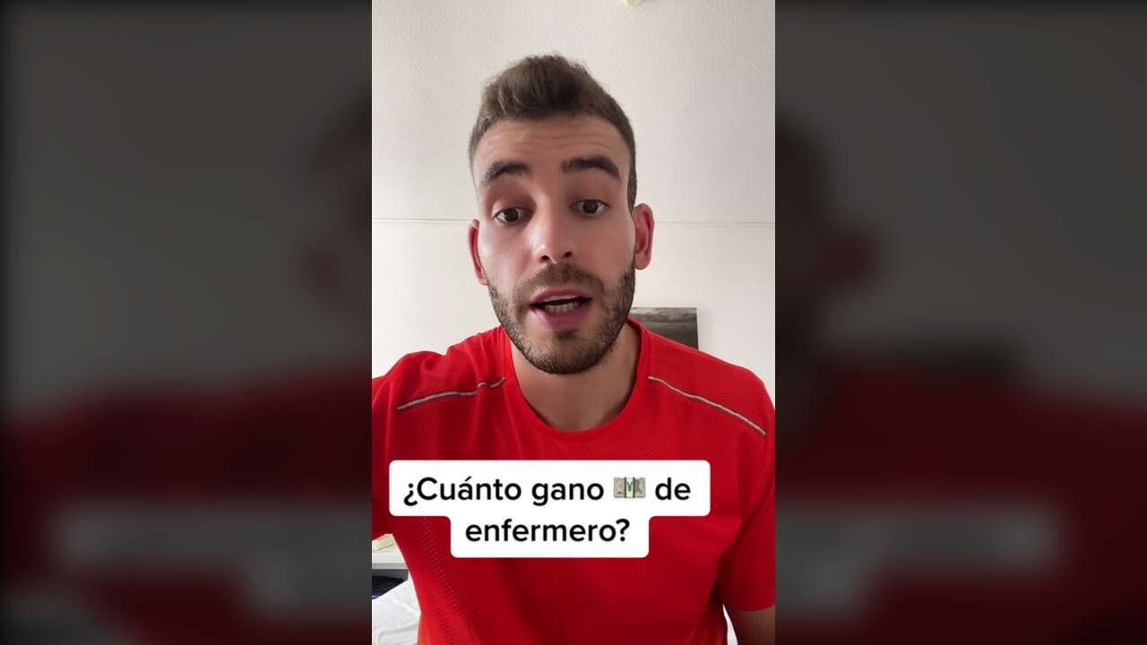 El famoso enfermero de TikTok revela cuánto dinero gana al mes y la cifra sorprende a sus seguidores