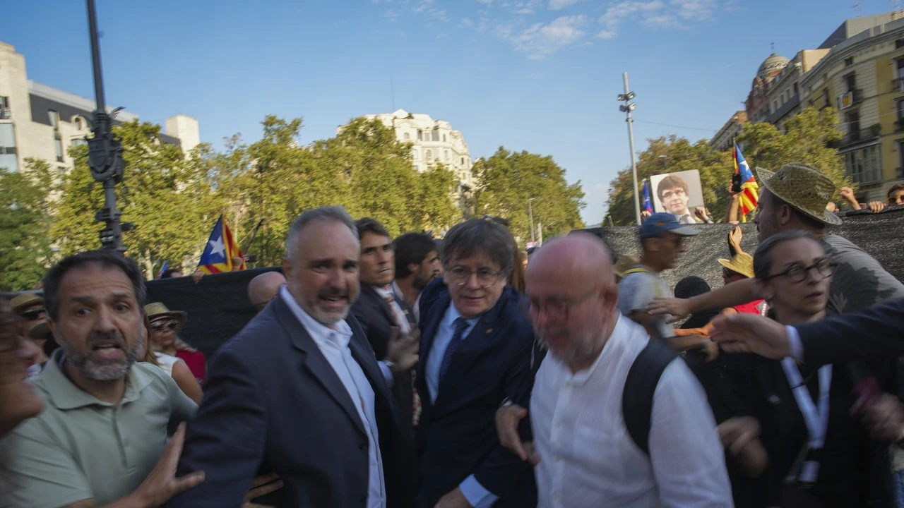 Puigdemont, un año después de su fuga: 