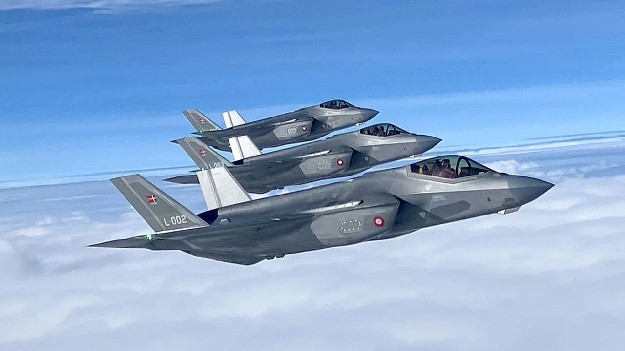 Estreno operativo: los F-35A daneses debutan frente a Rusia en el Báltico