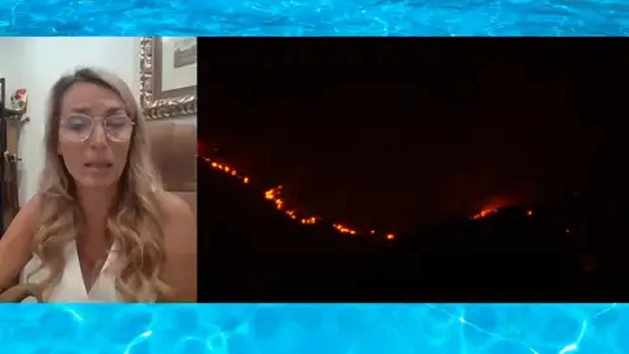 Una psicóloga narra la pesadilla vivida por su madre durante los incendios: 