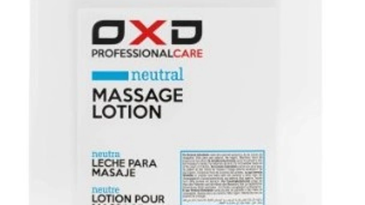 Sanidad ordena el cese de la venta y la retirada de un lote del producto cosmético 'OXD' leche neutra para masaje