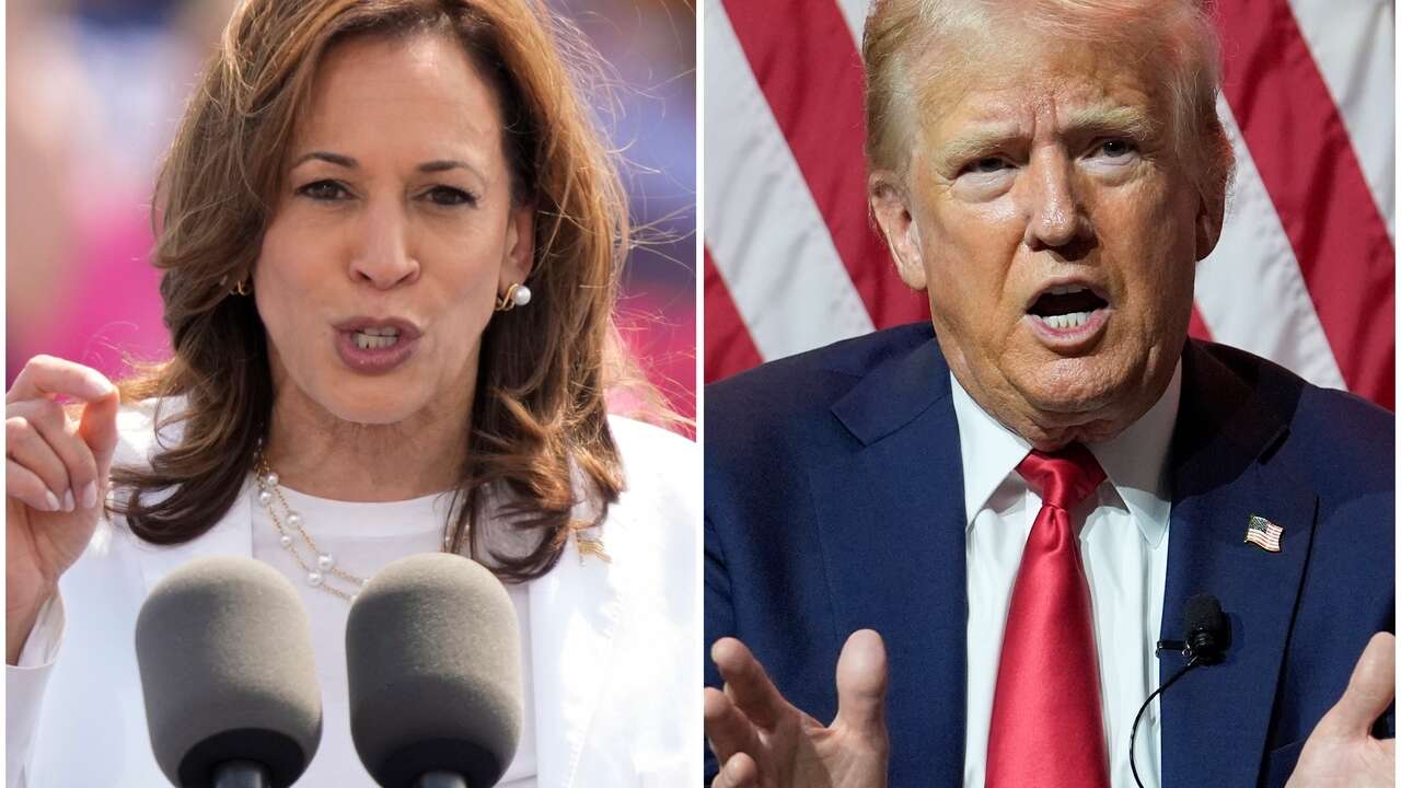 Trump y Harris se miden en su primer debate en televisión para deshacer el empate técnico en las encuestas