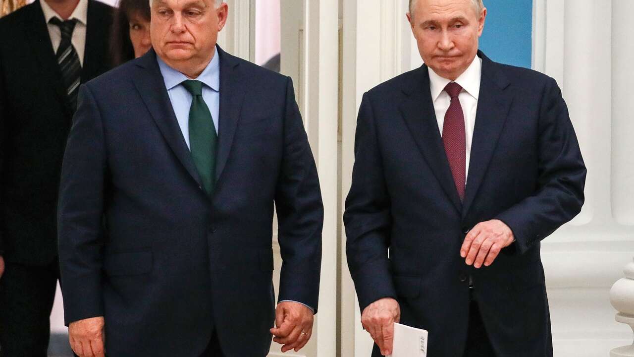 Orban reivindica su papel de pacificador pro Putin en su visita al Kremlin