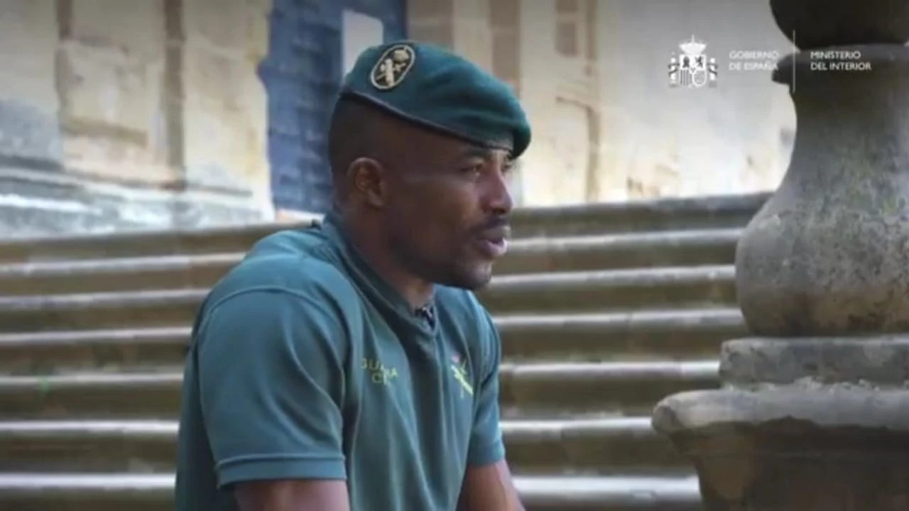 Jean Paul, el alumno de la Guardia Civil que huyó de Camerún y casi muere ahogado