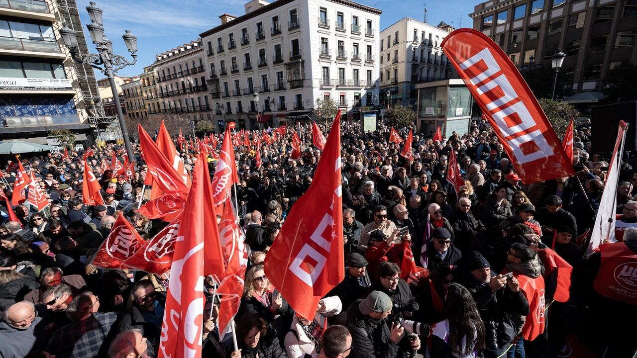 CC.OO. y UGT recibieron más de 380 millones de euros en subvenciones entre 2020 y 2024