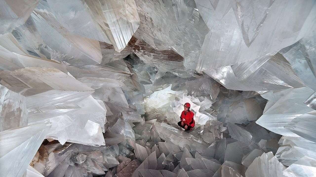 Esta mina almeriense esconde una espectacular joya de cristal