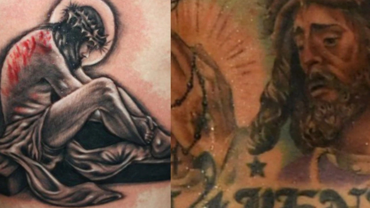 Fervor religioso a flor de piel: los tatuajes sagrados de los futbolistas