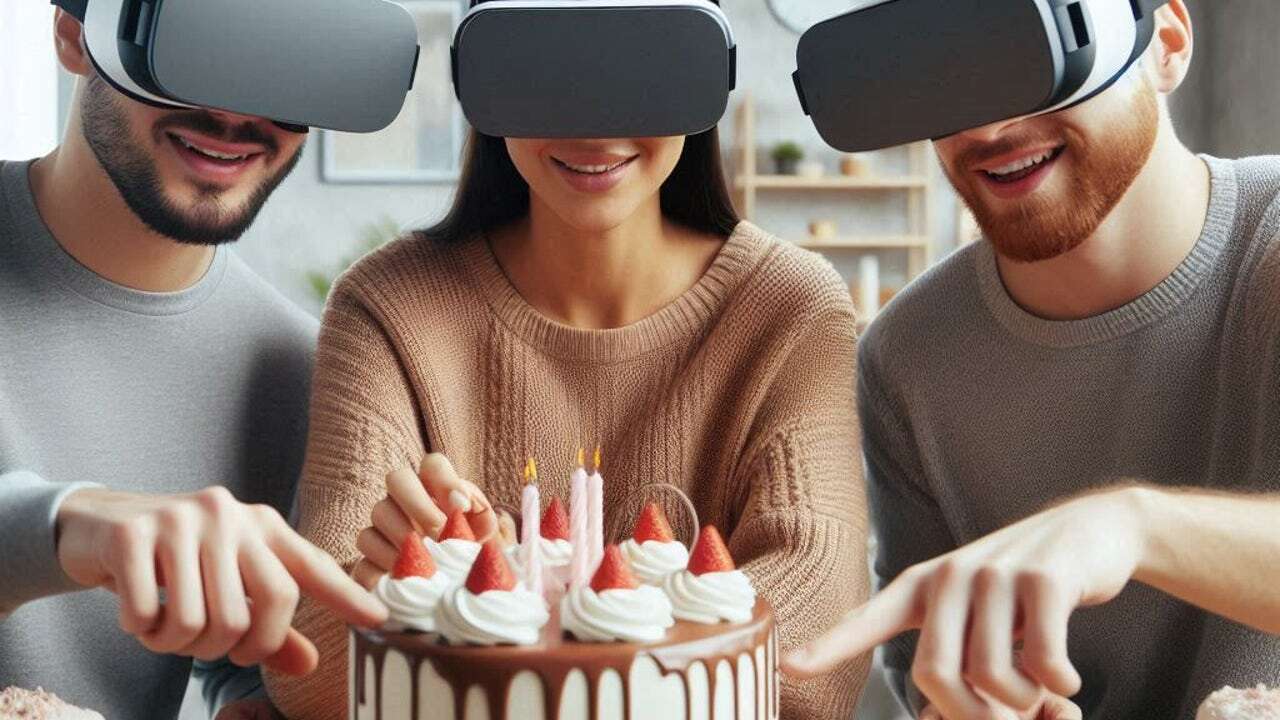 Un nuevo dispositivo te permite probar una tarta en realidad virtual