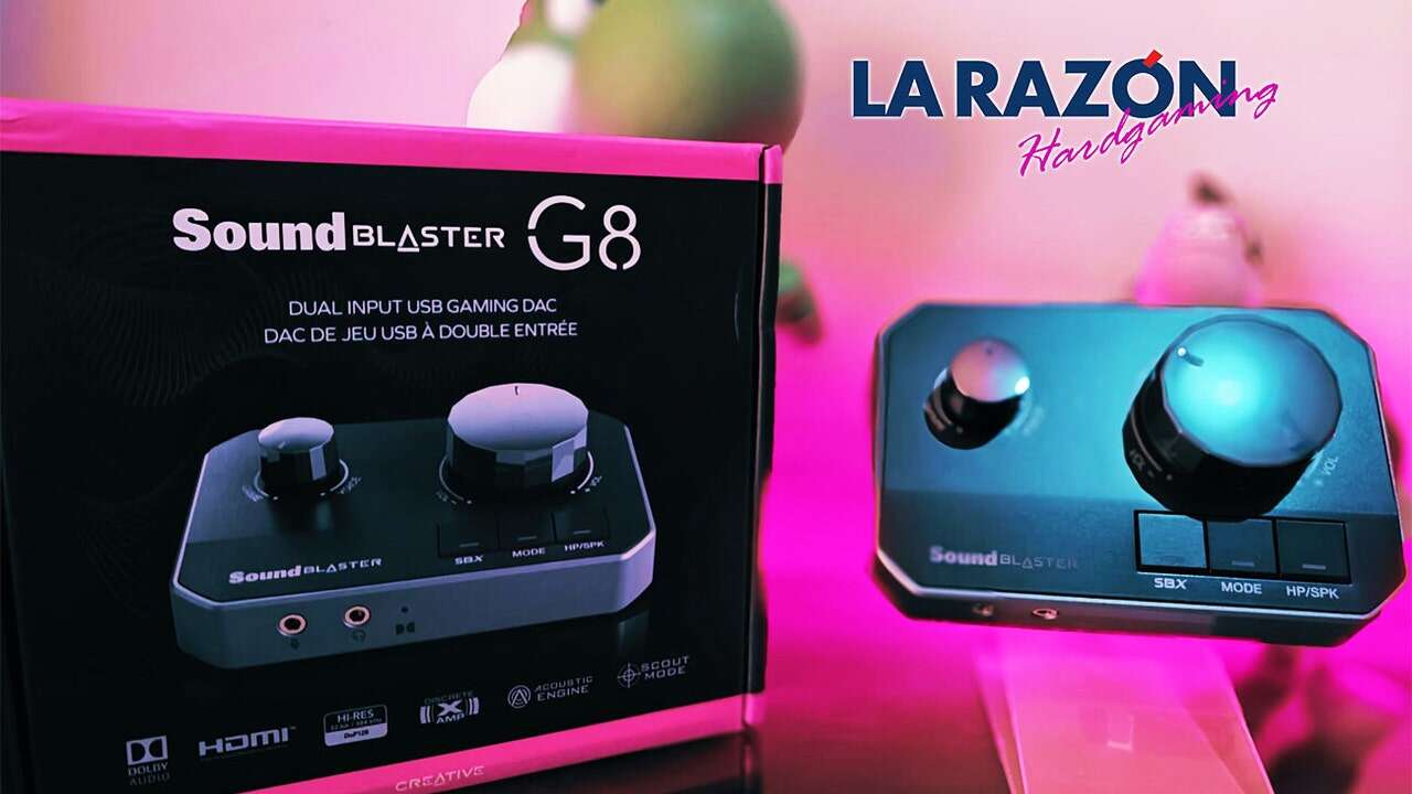 La Razón Hardgaming – Sound Blaster G8: Un procesador de audio profesional sin las complicaciones de los equipos de gama alta