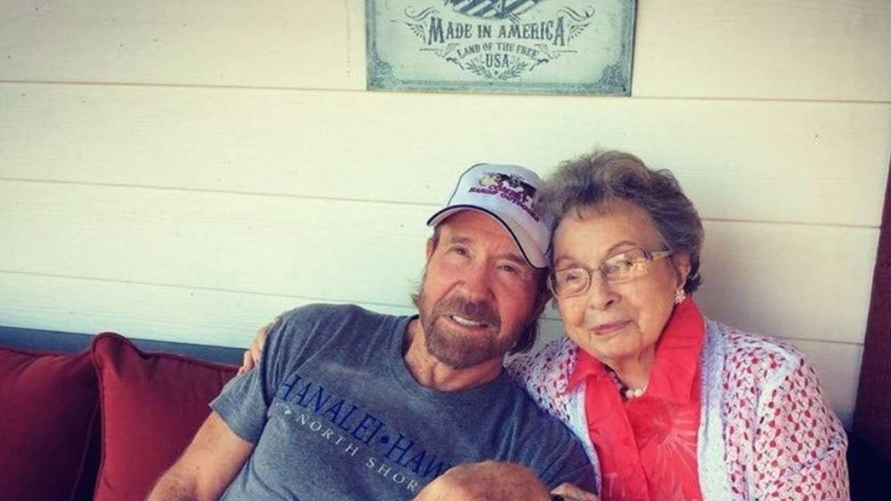 Muere a los 103 años la madre de Chuck Norris