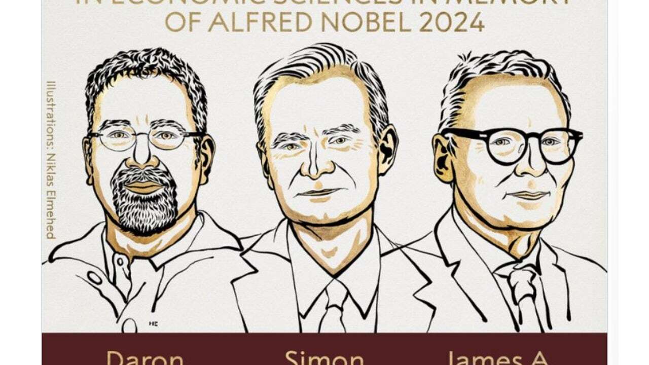 Premio Nobel de Economía 2024 para Daron Acemoglu, Simon Johnson y James A. Robinson