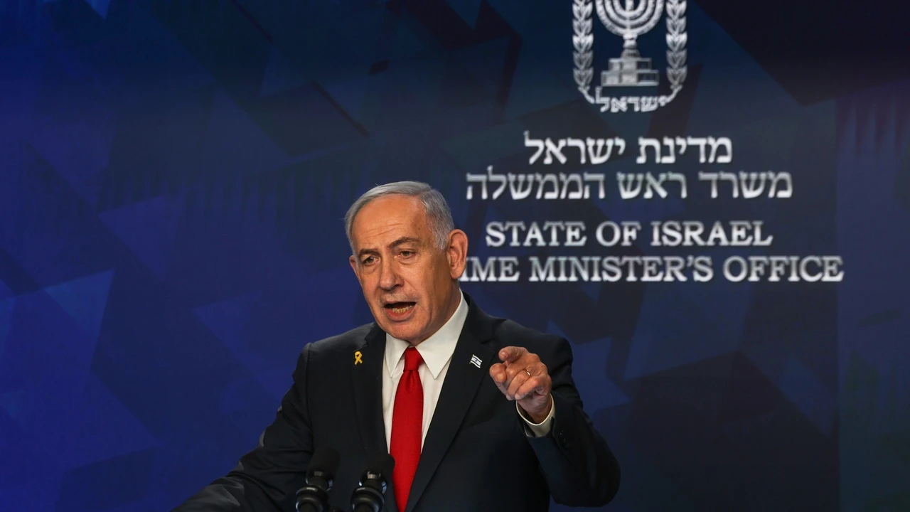 Netanyahu vuelve a acusar a Macron, Starmer y Carney de 