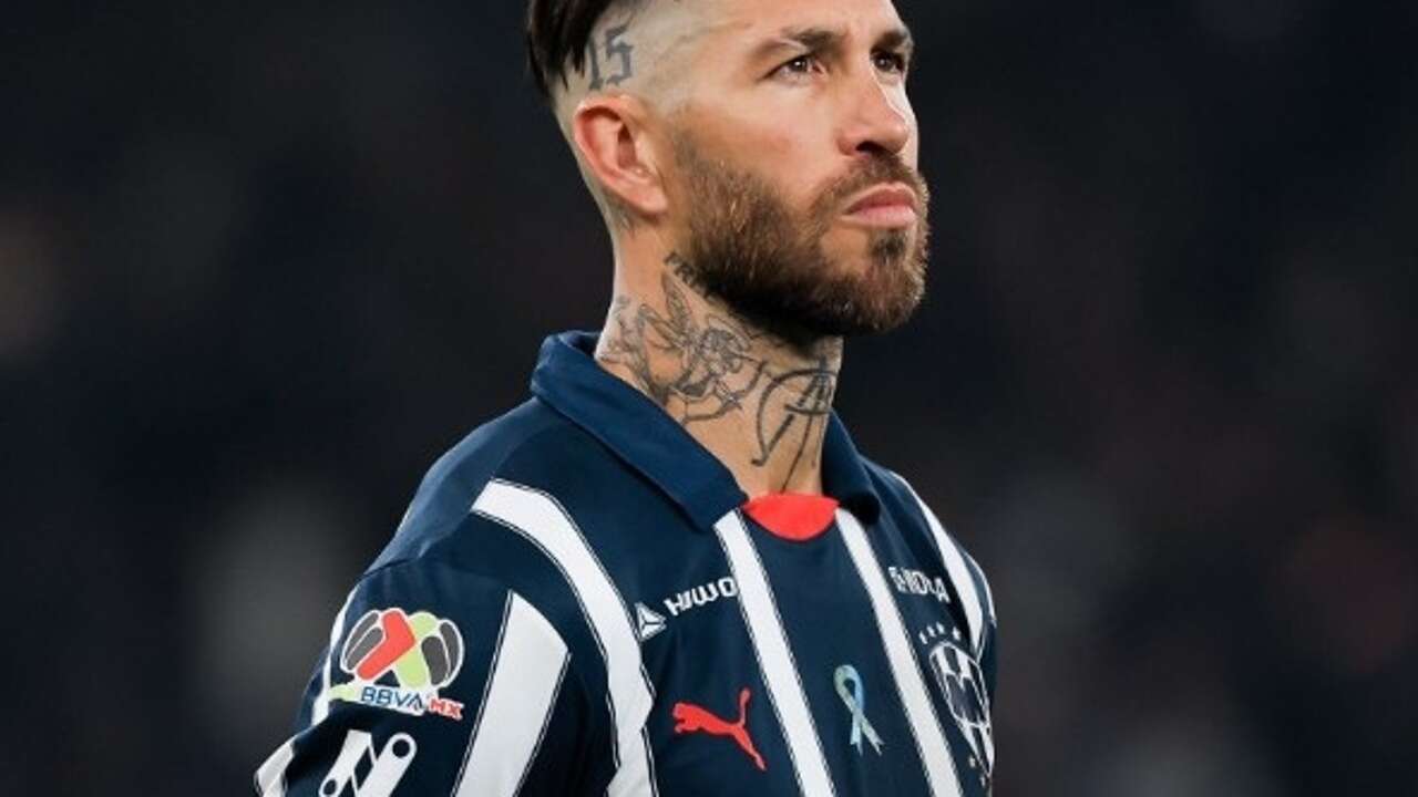 Sergio Ramos, KO tras su primer partido con Rayados de Monterrey