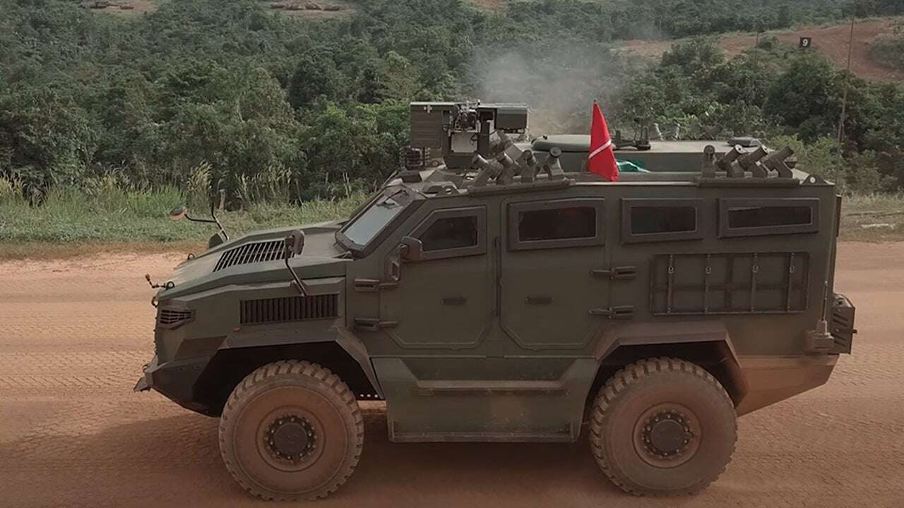 Tarántula, el vehículo blindado que quiere reemplazar al Humvee