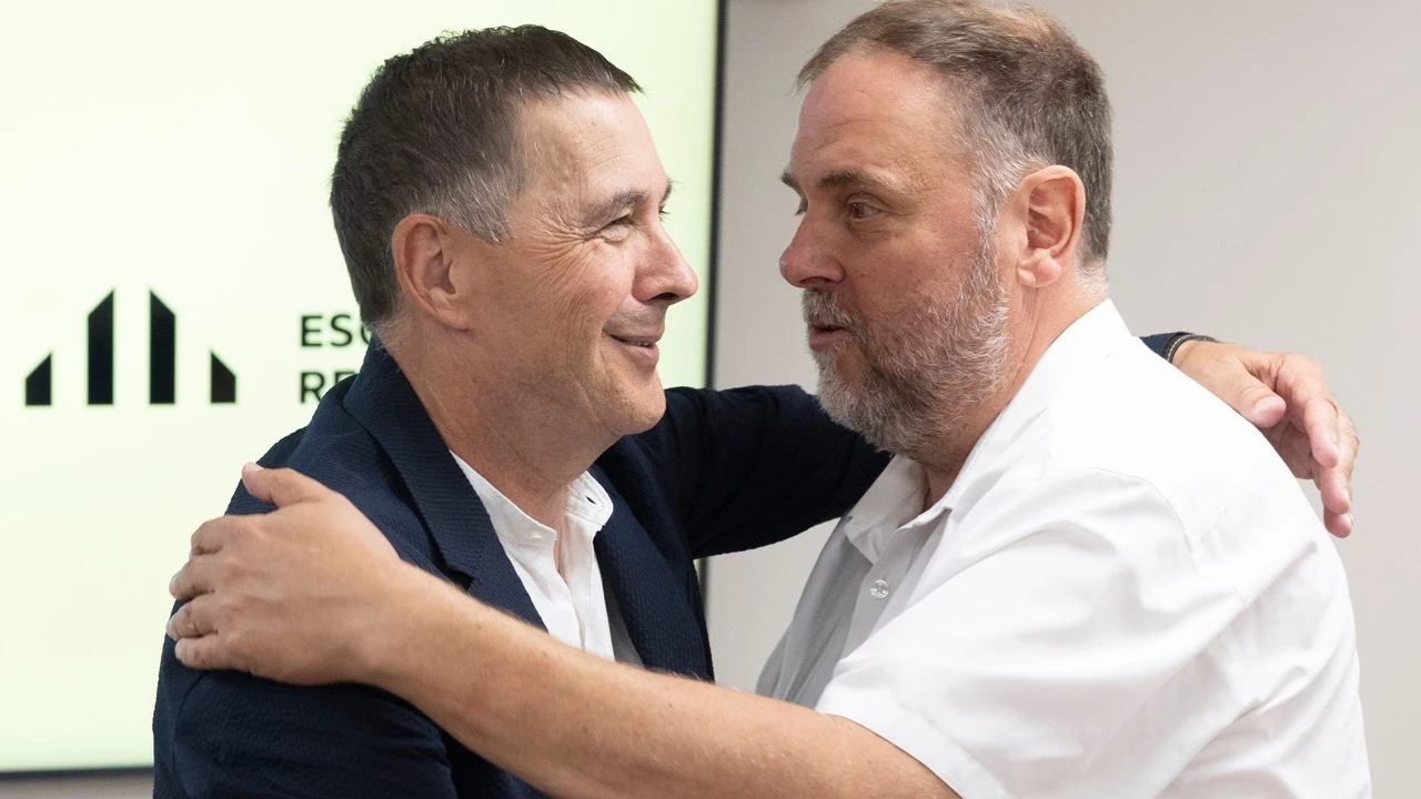 Otegi y Junqueras acuerdan aumentar la presión independentista ante la 