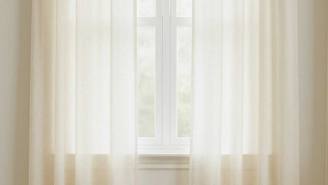 ¿Cortinas amarillentas? Aquí está el remedio para que vuelvan a estar blancas