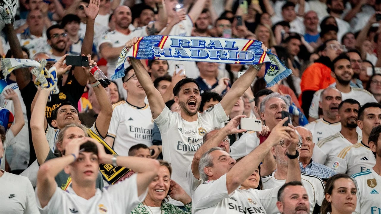 El whatsapp que va de madridista a madridista: 
