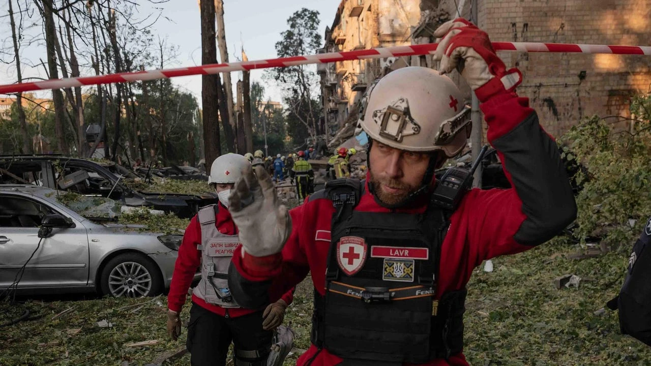 Rusia lanza 537 ataques aéreos en una noche infernal para Ucrania
