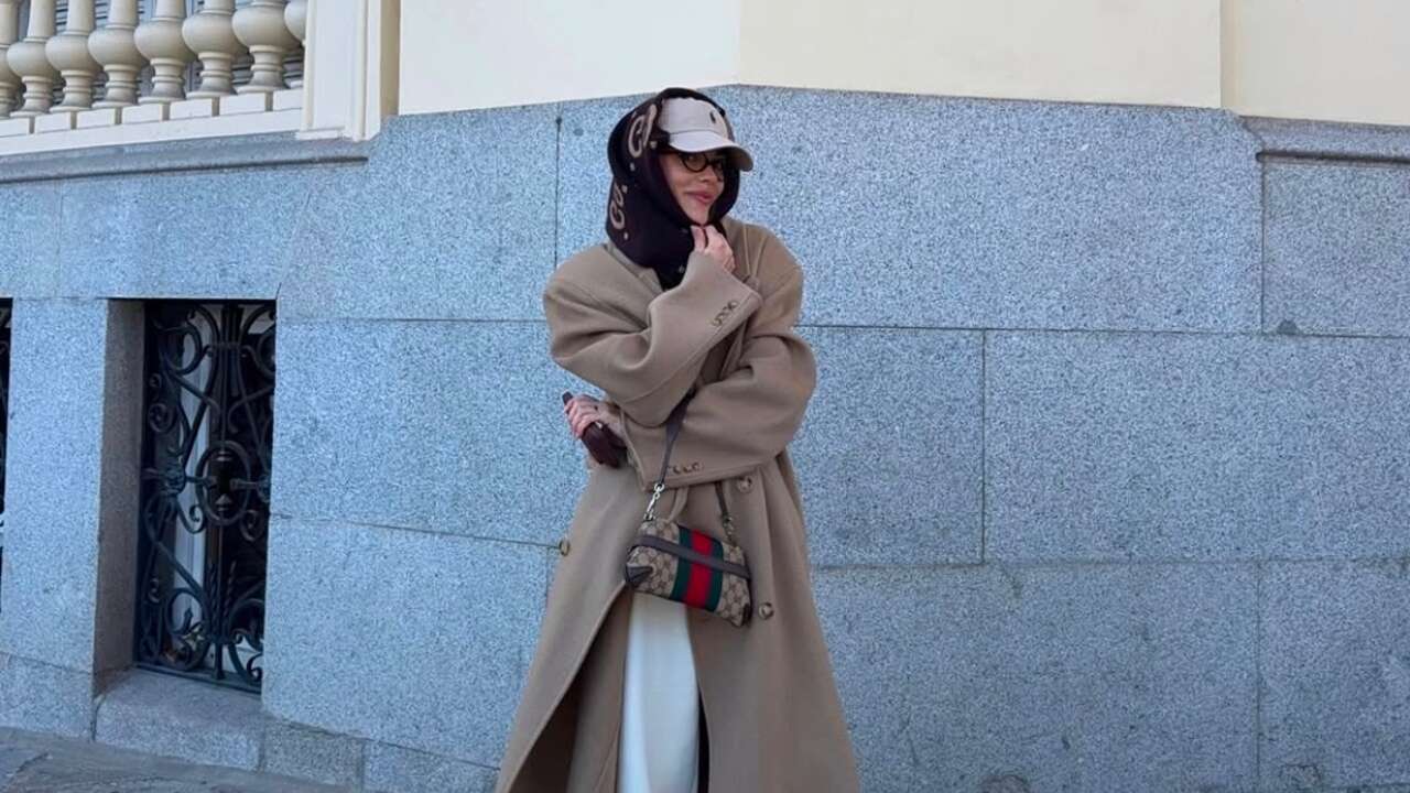 El look más arriesgado (y acertado) de Violeta Mangriñán para hacer frente al frío como una auténtica diva