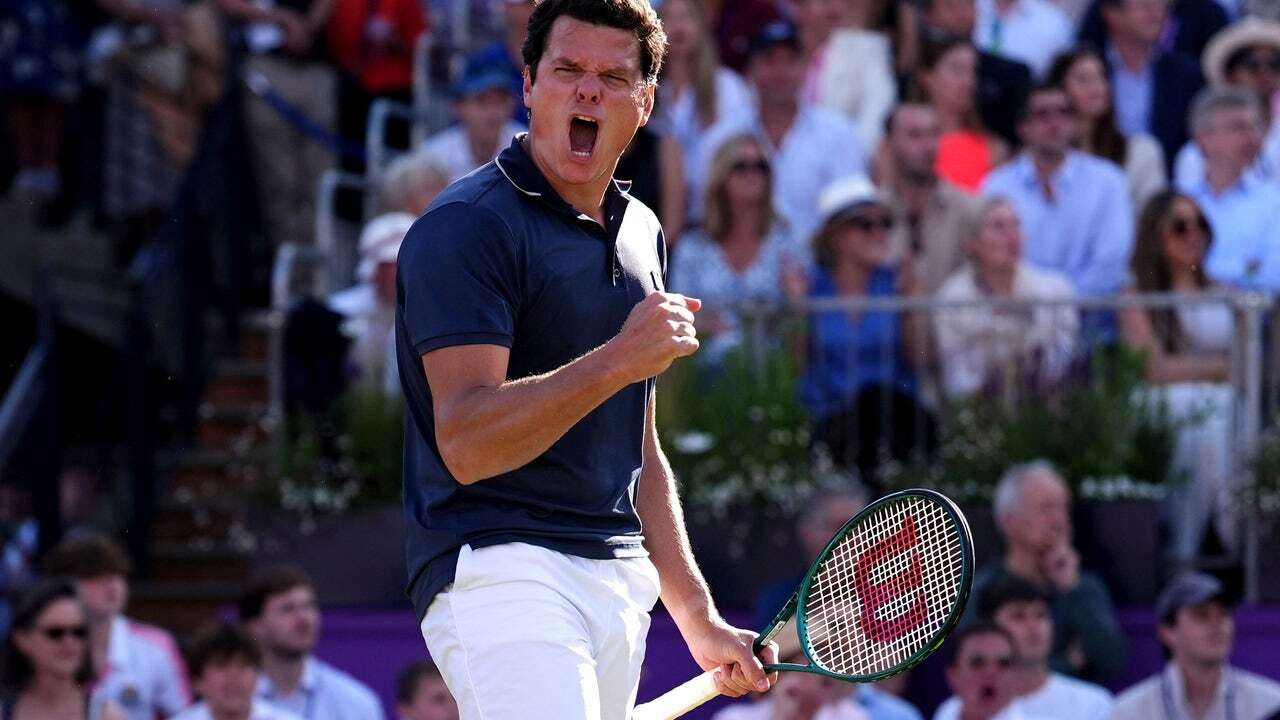 El vídeo del histórico partido de Raonic ante Norrie: hipnótico ver sus 47 saques directos