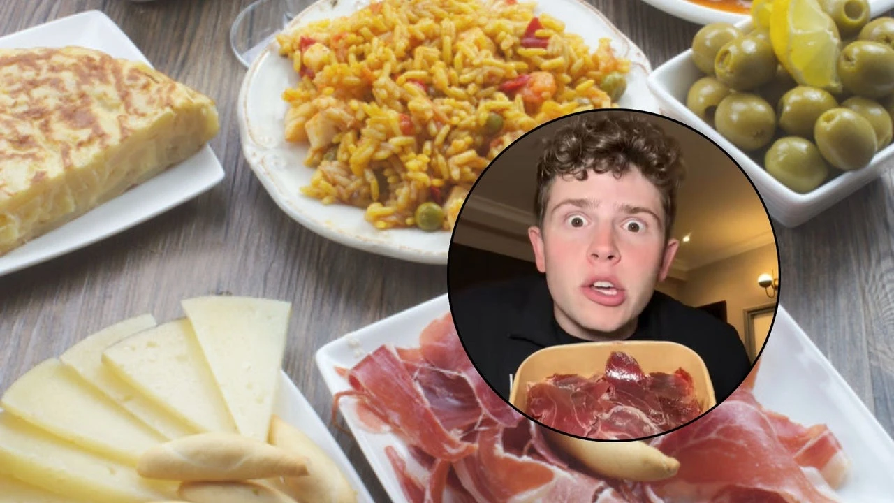 Un estadounidense desata la polémica por su opinión sobre el jamón ibérico y la gastronomía española: 