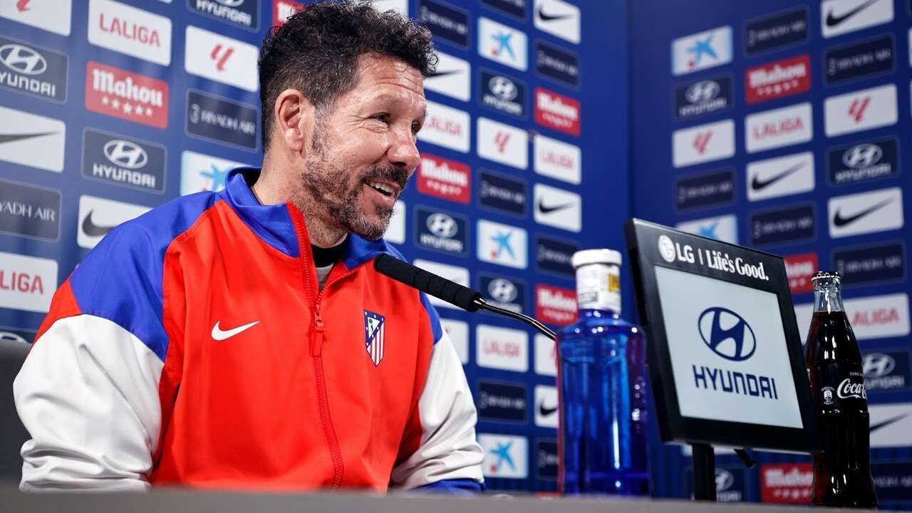 El equipo que mejor juega de LaLiga, según Simeone: 