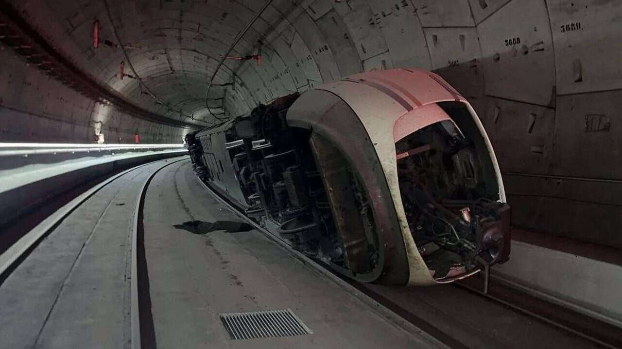 El tren descarrilado circuló 