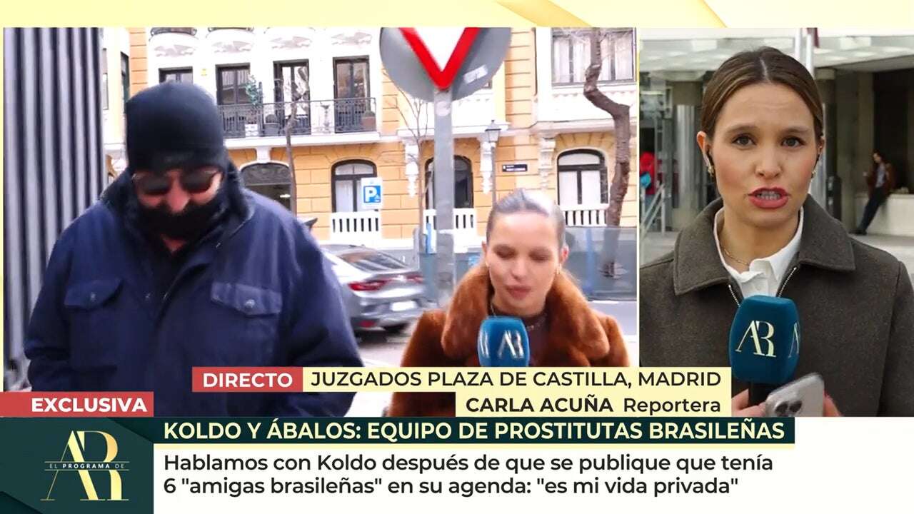 Koldo increpa a una reportera de 'El programa de Ana Rosa': 